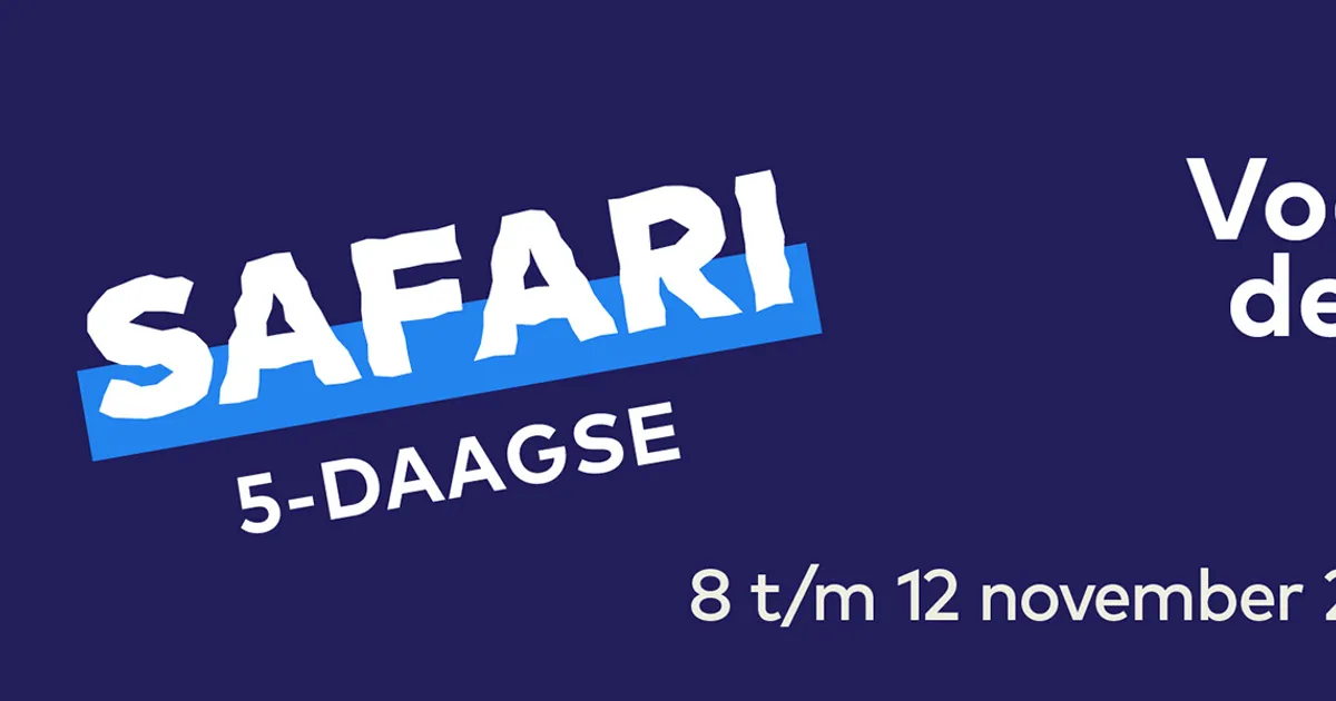 Ga je mee op Safari?